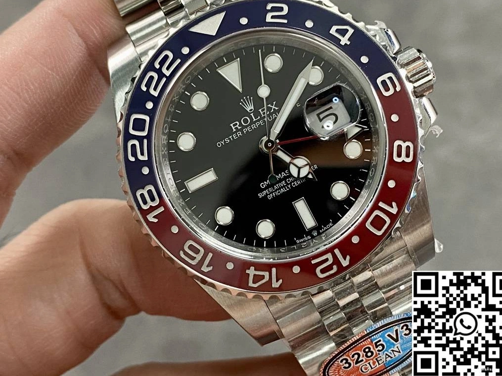 GMT Factory Master Clean M126710BLRO-0001 Dial V3 II Rolex Black 0318